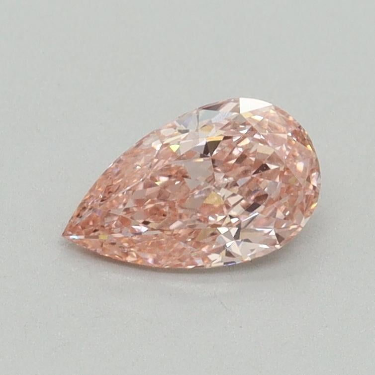 0.56 Ct. Fancy Vivid Pink Pear Lab Grown Diamond