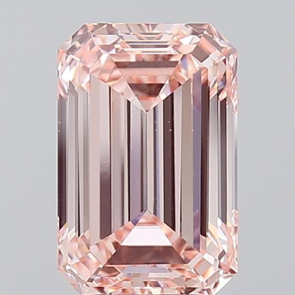 3.00 Ct. Fancy Intense  Pink Emerald Lab Grown Diamond
