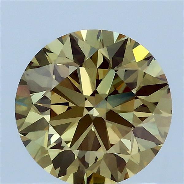 1.50 Ct. Fancy Intense Greenish Yellow Round Lab Grown Diamond