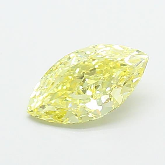 1.06 Ct. Fancy Light Yellow Marquise Lab Grown Diamond