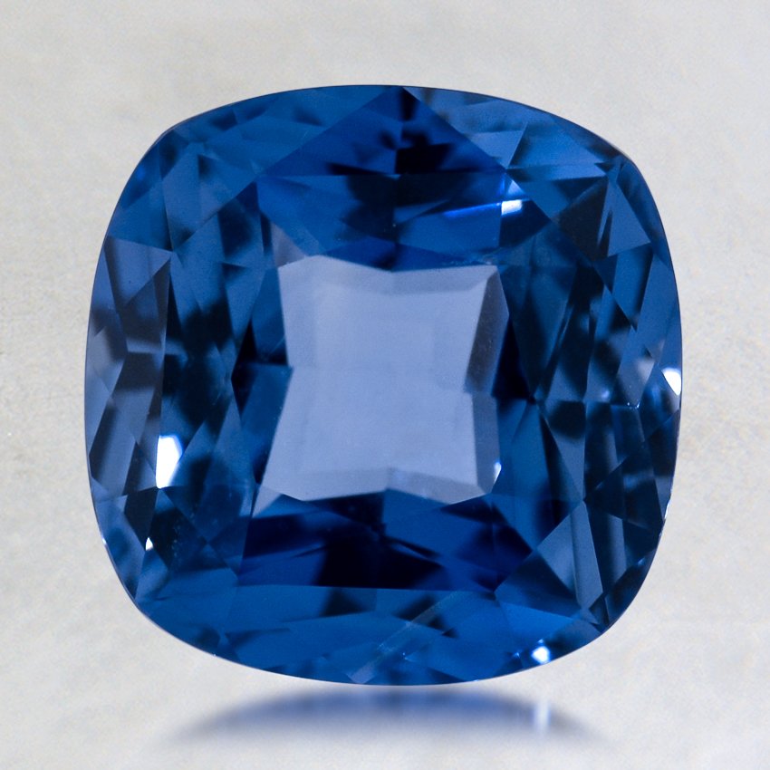 8mm Blue Cushion Sapphire