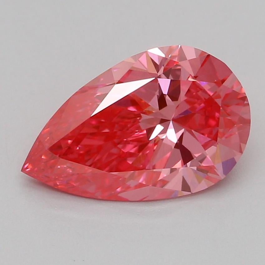 1.05 Ct. Fancy Vivid Pink Pear Lab Grown Diamond