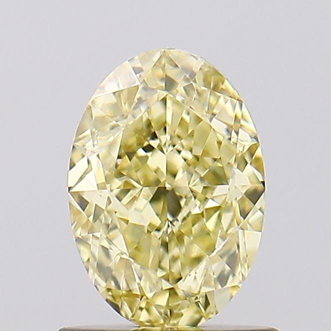 1.13 Ct. Fancy Intense Yellow Oval Lab Grown Diamond
