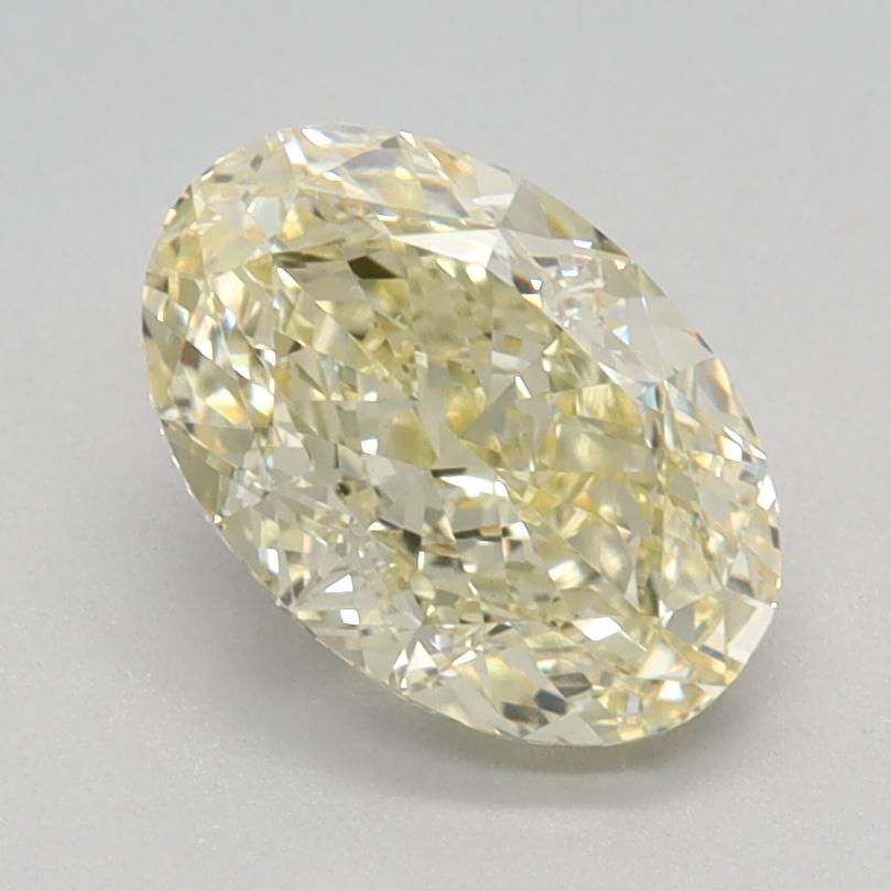 1.33 Ct. Fancy Yellow Oval Lab Grown Diamond