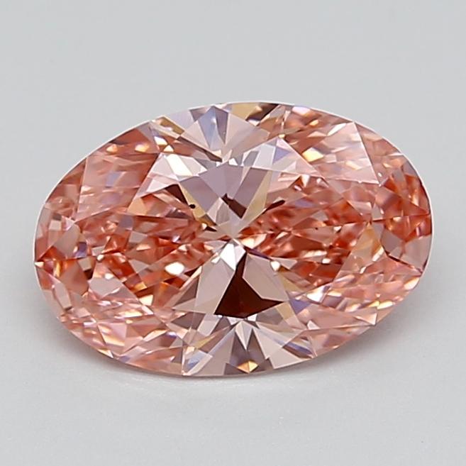 2.05 Ct. Fancy Vivid  Pink Oval Lab Grown Diamond
