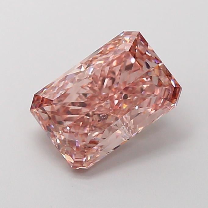 3.61 Ct. Fancy Light  Brown Radiant Lab Grown Diamond