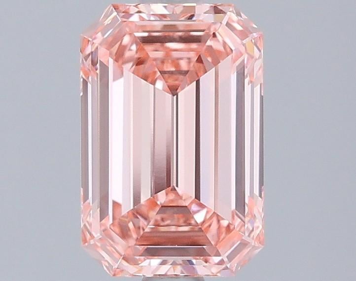 1.50 Ct. Fancy Vivid  Pink Emerald Lab Grown Diamond