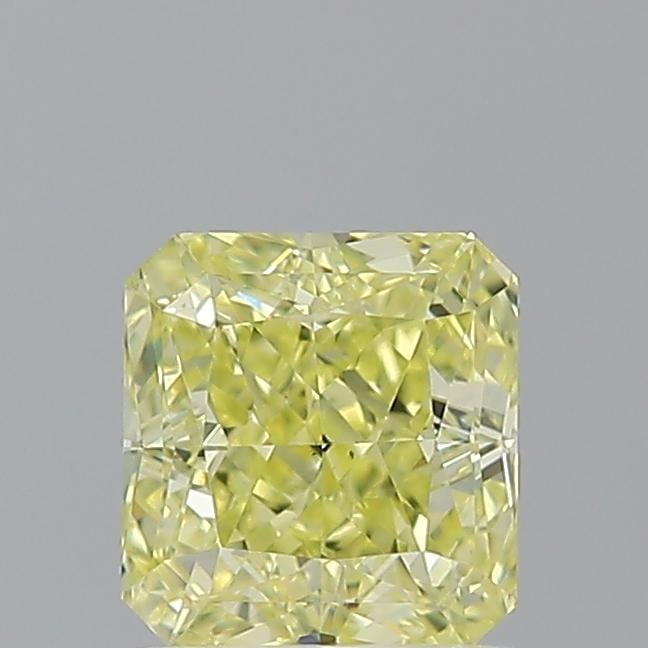1.00 Ct. Fancy Intense  Yellow Radiant Diamond