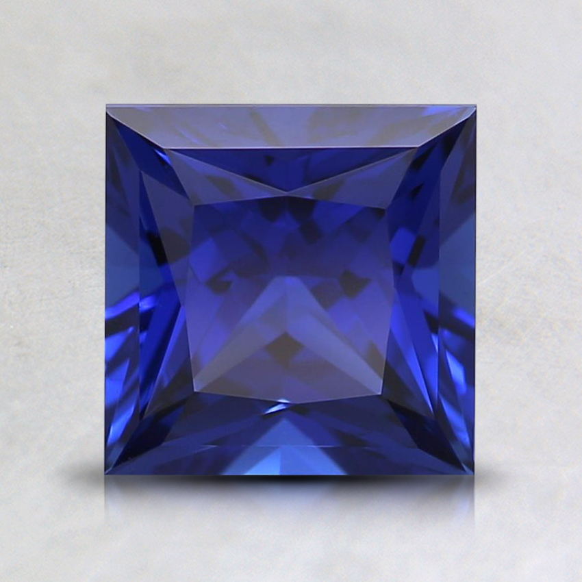 6.5mm Blue Princess Lab Created Sapphire
