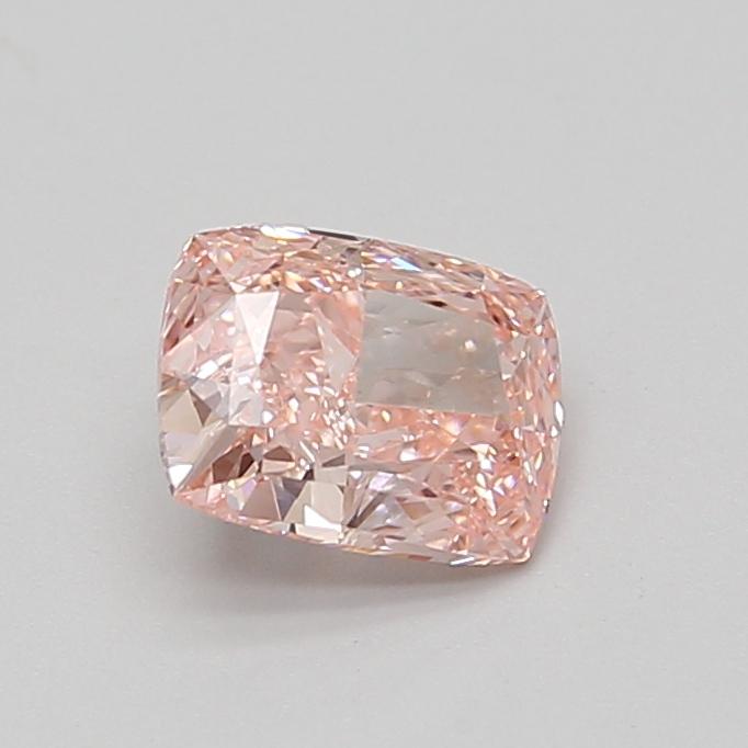 1.21 Ct. Fancy Vivid Pink Cushion Lab Grown Diamond