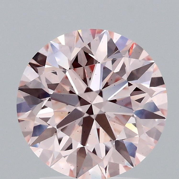 2.46 Ct. Fancy Pink Round Lab Grown Diamond