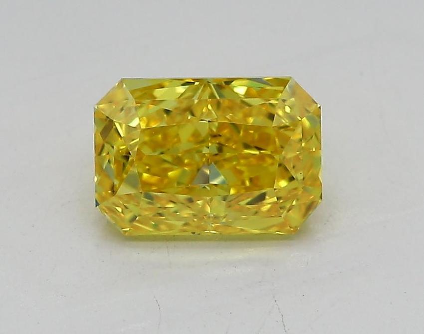 1.05 Ct. Fancy Vivid  Yellow Radiant Lab Grown Diamond