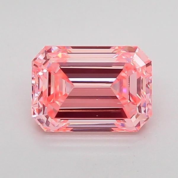 1.07 Ct. Fancy Vivid Pink Emerald Lab Grown Diamond