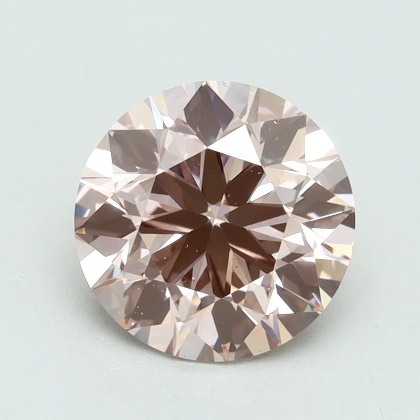 2.01 Ct. Fancy Intense Pink Round Lab Grown Diamond