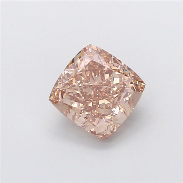 2.07 Ct. Very Light Brown Cushion Lab Grown Diamond
