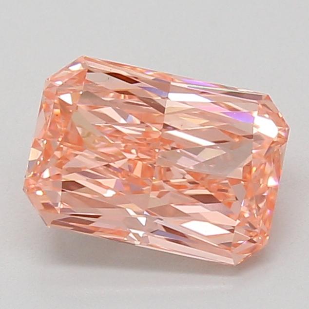 2.05 Ct. Fancy Vivid Pink Radiant Lab Grown Diamond