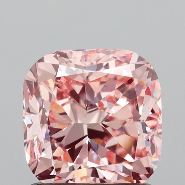 1.36 Ct. Fancy  Pink Cushion Lab Grown Diamond