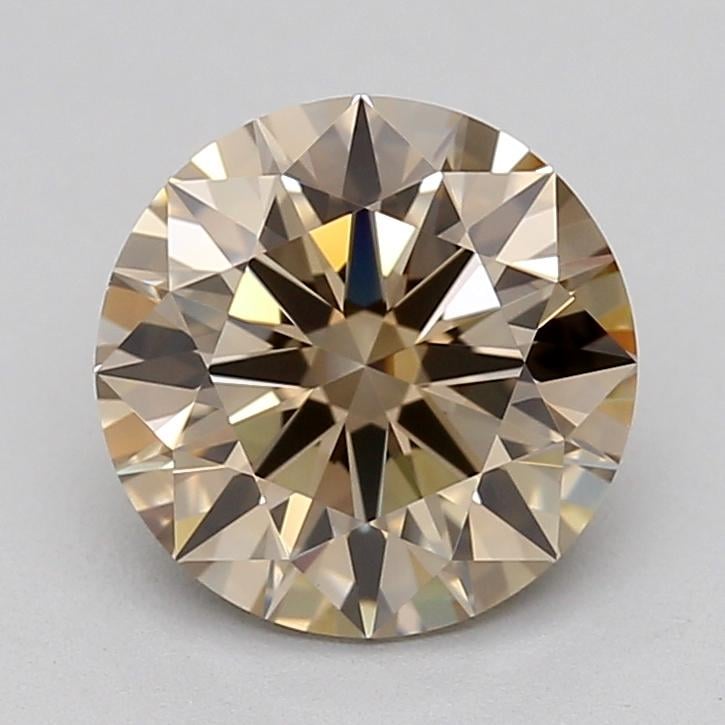 1.55 Ct. Fancy Brown Brown Round Lab Grown Diamond