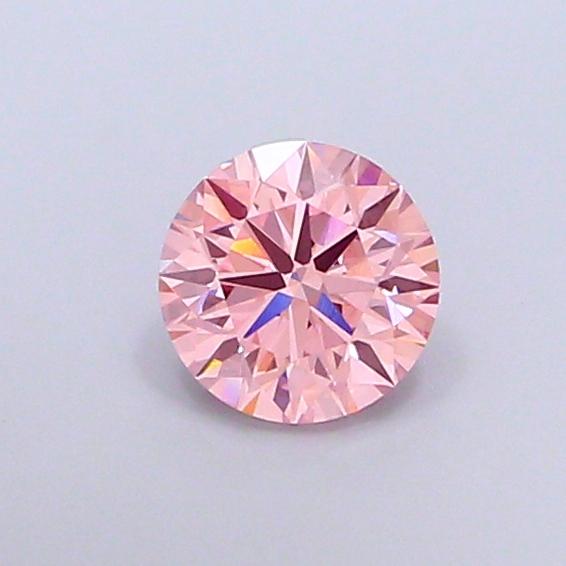 1.88 Ct. Fancy Vivid Pink Round Lab Grown Diamond