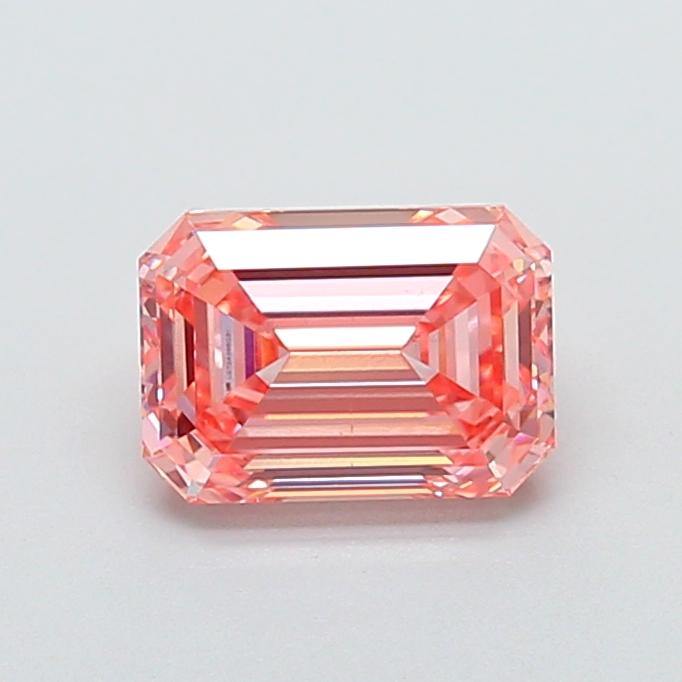 2.05 Ct. Fancy Vivid Pink Emerald Lab Grown Diamond