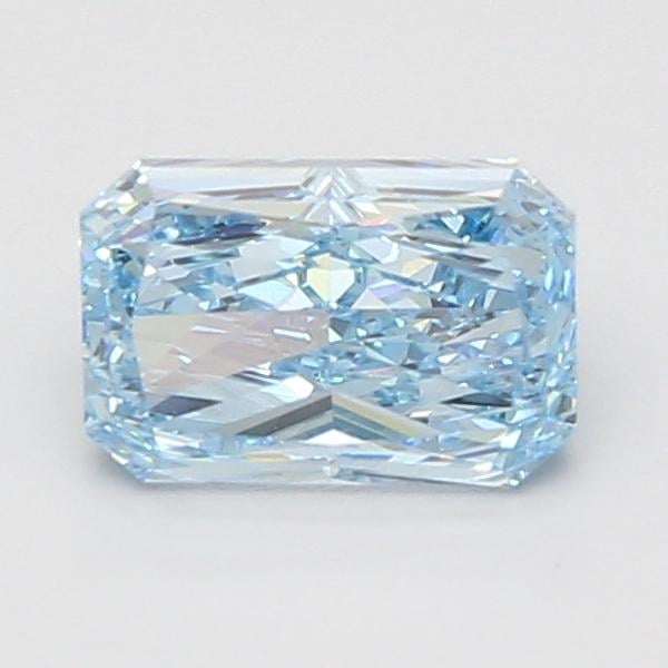 1.50 Ct. Fancy Vivid Blue Radiant Lab Grown Diamond
