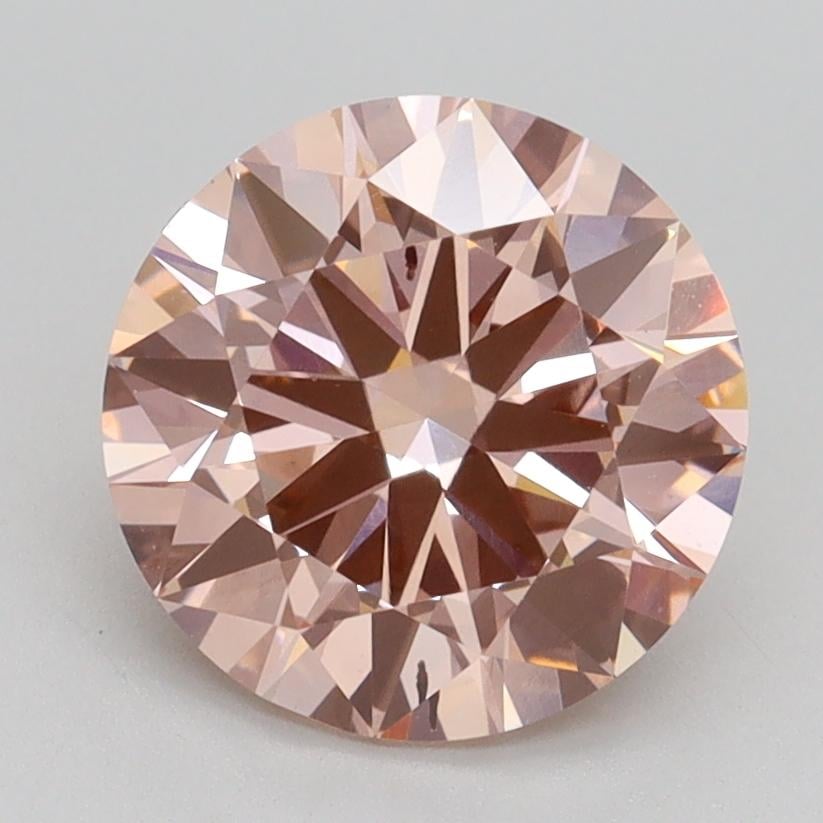 2.33 Ct. Fancy Intense Pink Round Lab Grown Diamond
