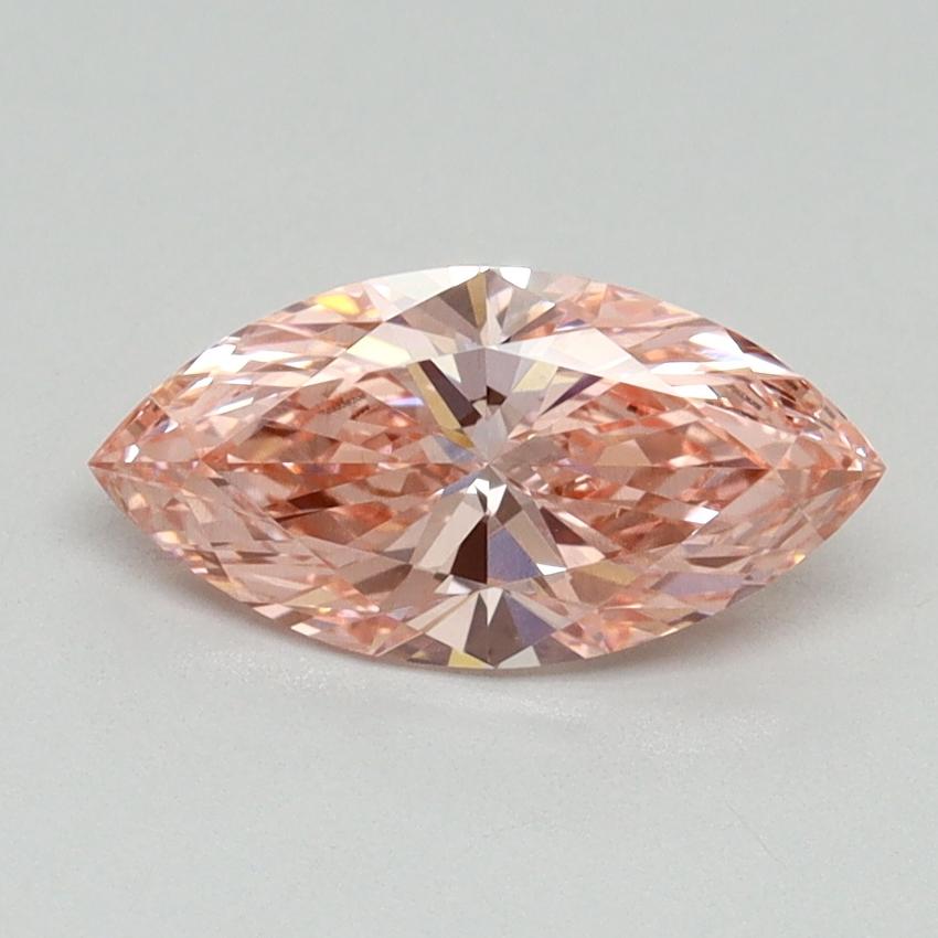 1.04 Ct. Fancy Vivid Pink Marquise Lab Grown Diamond