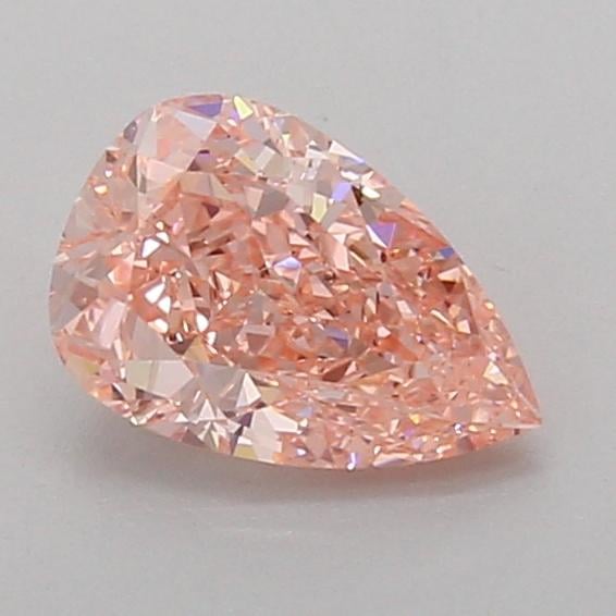 1.10 Ct. Fancy Vivid Pink Pear Lab Grown Diamond