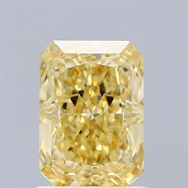 1.70 Ct. Fancy Intense Yellow Radiant Lab Grown Diamond