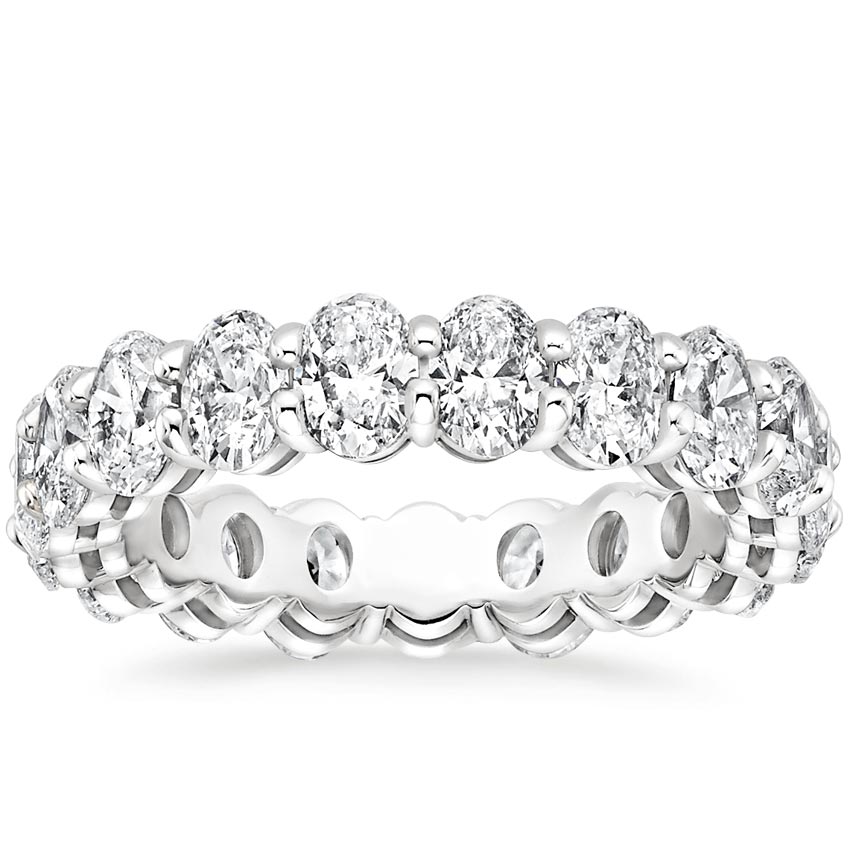 Oval Eternity Diamond Ring (4 ct. tw.) Brilliant Earth