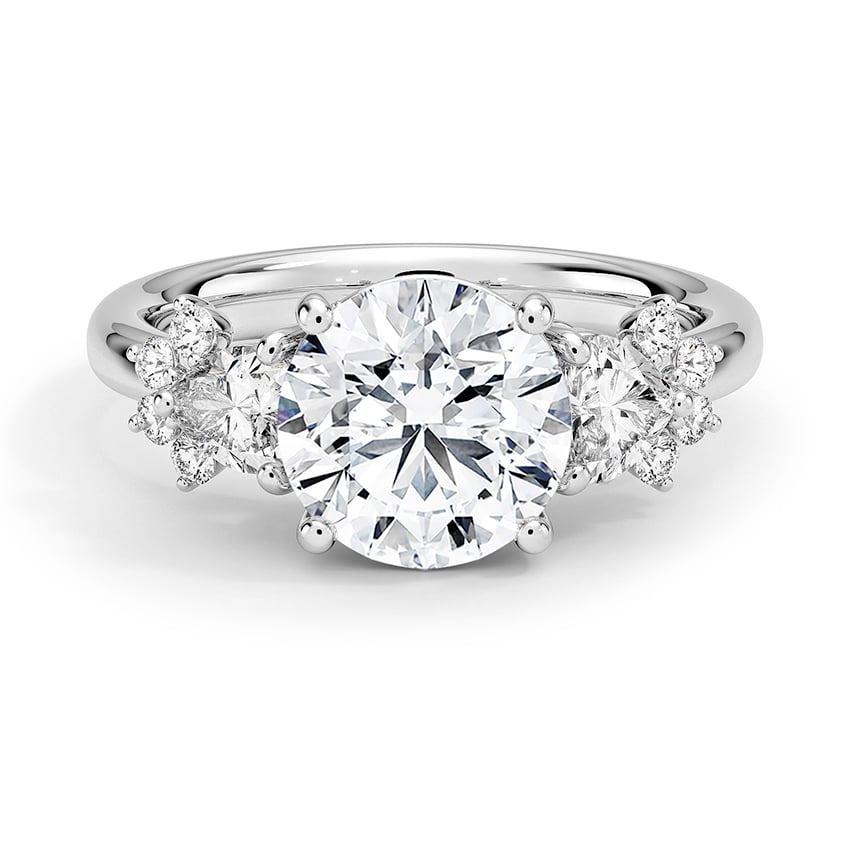 Custom Cat-Inspired Diamond Ring
