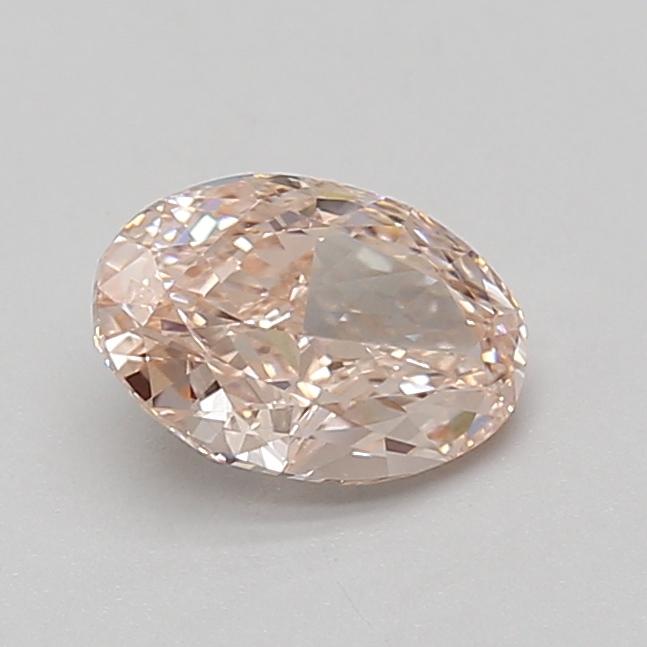 1.04 Ct. Fancy Intense Pink Oval Lab Grown Diamond
