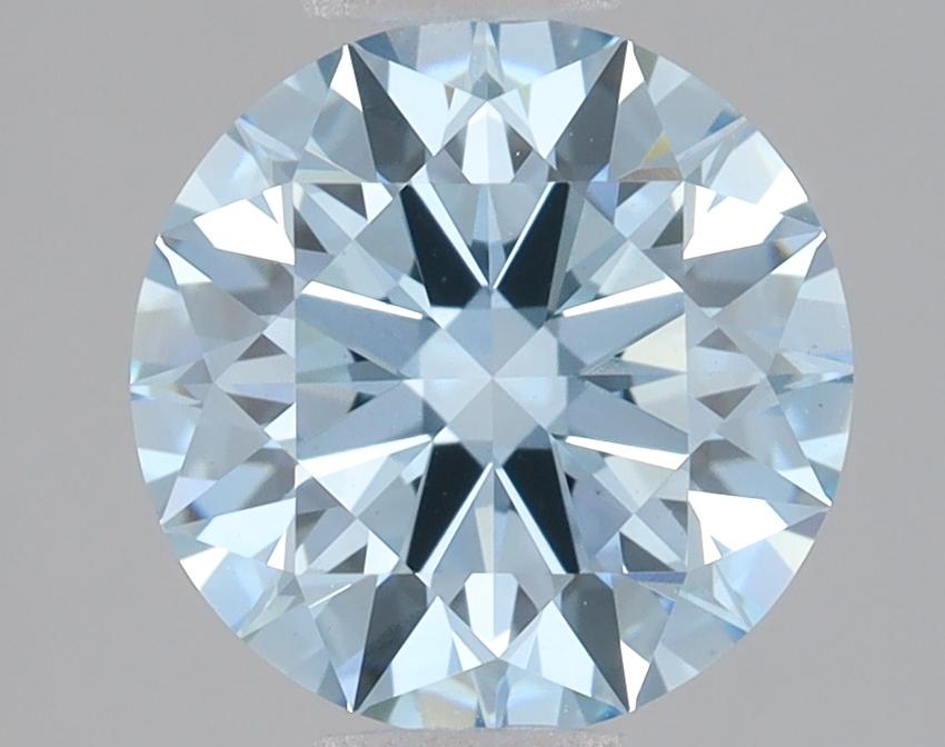 1.96 Ct. Fancy Intense Blue Round Lab Grown Diamond