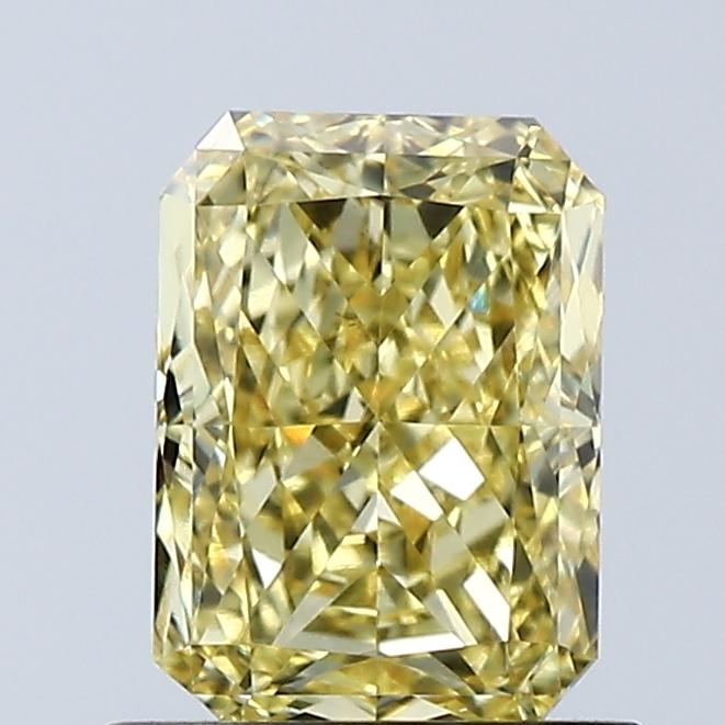 1.07 Ct. Fancy Vivid Yellow Radiant Lab Grown Diamond