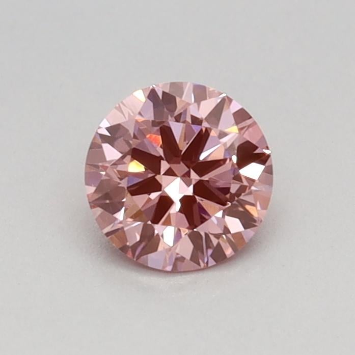 0.32 Ct. Fancy Vivid Pink Pear Lab Grown Diamond