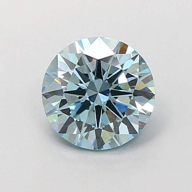 1.16 Ct. Fancy Intense Blue Round Lab Grown Diamond