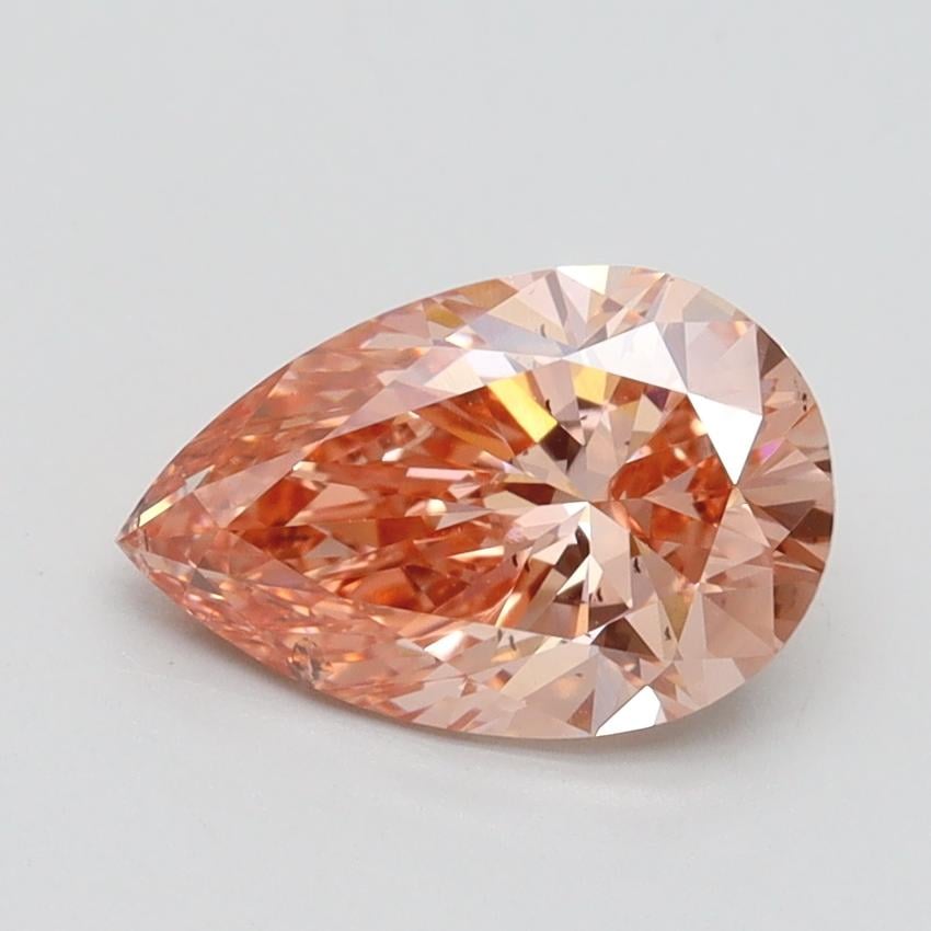 1.50 Ct. Fancy Intense Pink Pear Lab Grown Diamond