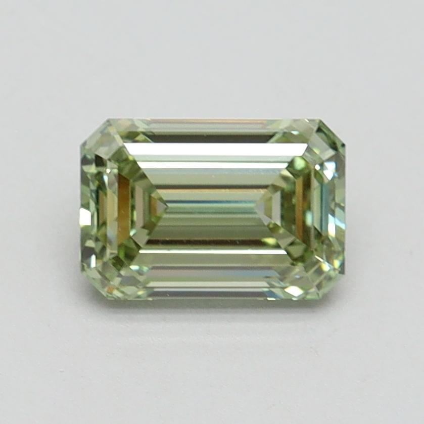 1.11 Ct. Fancy Intense Green Emerald Lab Grown Diamond