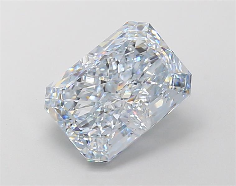 2.81 Ct. Fancy  Blue Radiant Lab Grown Diamond