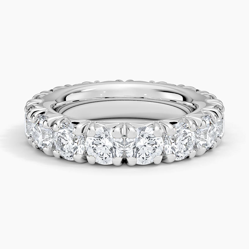 Rose gold diamond engagement ring with surprise diamond details
