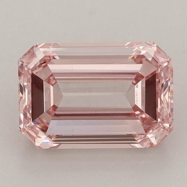 2.00 Ct. Fancy Intense Pink Emerald Lab Grown Diamond