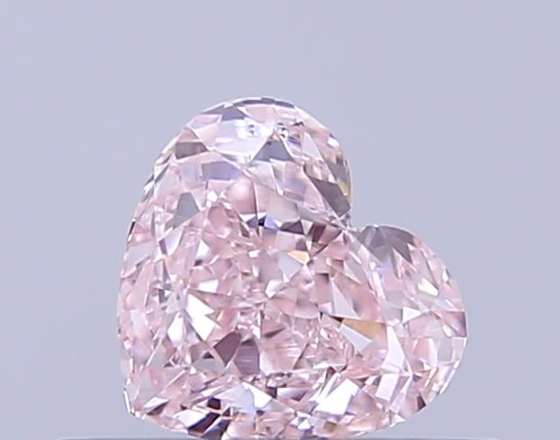 0.44 Ct. Fancy Pink Heart Lab Grown Diamond