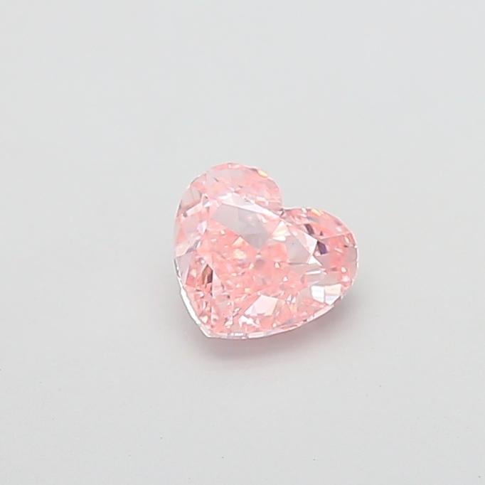 1.03 Ct. Fancy Intense  Pink Heart Lab Grown Diamond