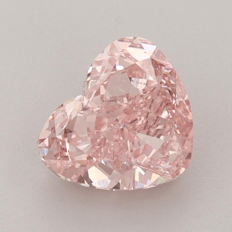 1.78 Ct. Fancy Vivid  Pink Heart Lab Grown Diamond