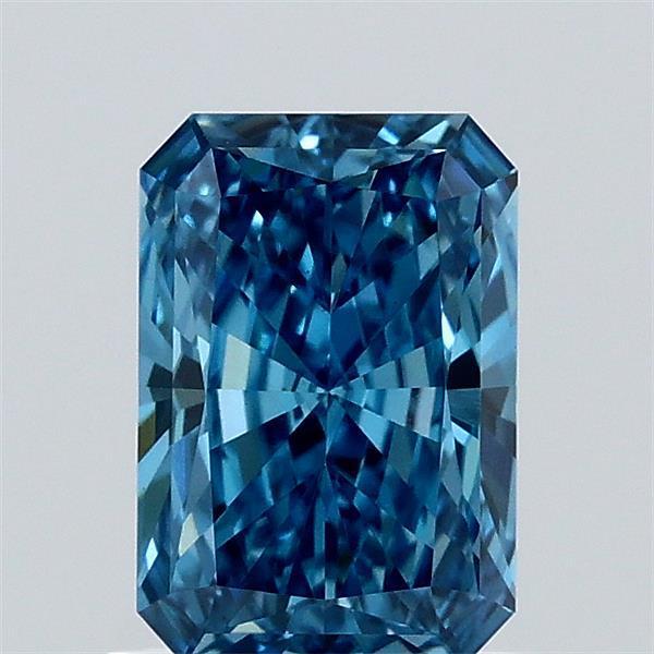 1.01 Ct. Fancy Vivid Blue Radiant Lab Grown Diamond