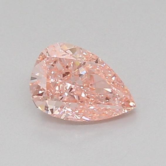 0.59 Ct. Fancy Vivid Pink Pear Lab Grown Diamond