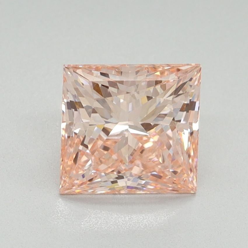 1.62 Ct. Fancy Intense Pink Princess Lab Grown Diamond