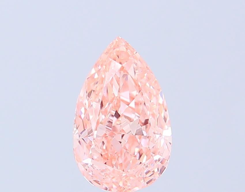 2.07 Ct. Fancy Vivid Pink Pear Lab Grown Diamond