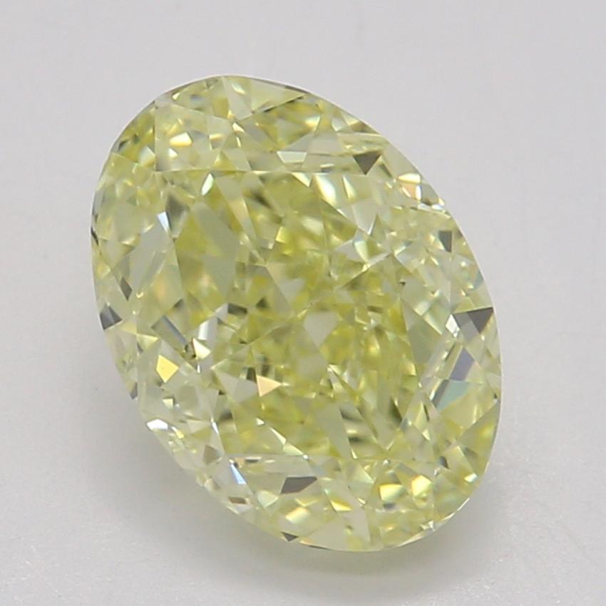 1.00 Ct. Fancy Yellow Oval Diamond