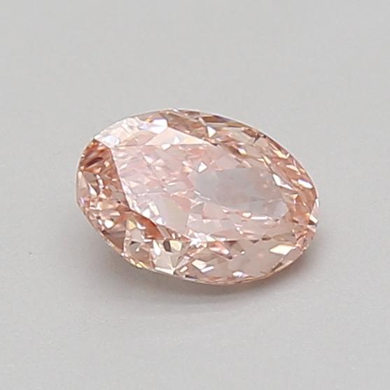 0.54 Ct. Fancy Vivid Pink Oval Lab Grown Diamond